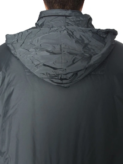 Shop Maison Margiela Hooded Parka In Grigio