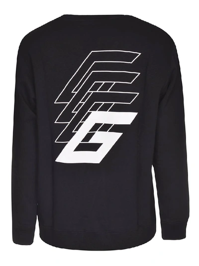 Shop Givenchy Printed Sweatshirt In Black