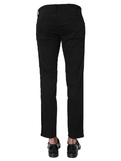 Shop Dolce & Gabbana Skinny Fit Jeans In Nero