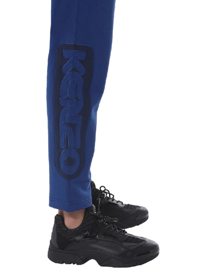 Shop Kenzo Jogging Pants In Blu
