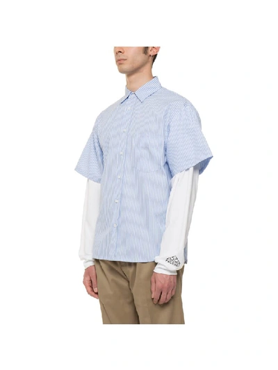Shop Rassvet Double Sleeves Shirt In White