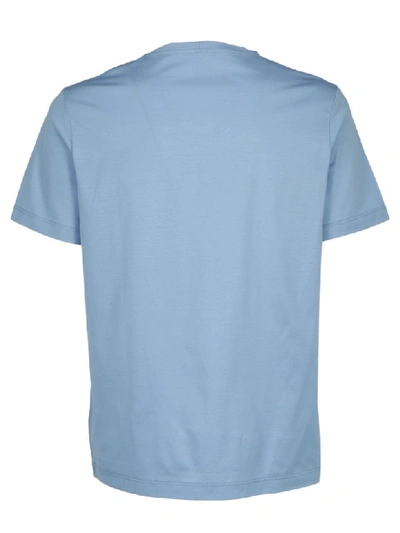 Shop Ferragamo T-shirt In China Blue