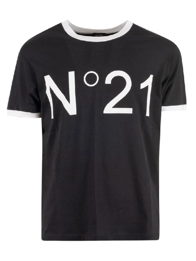 Shop N°21 Logo T-shirt In Black