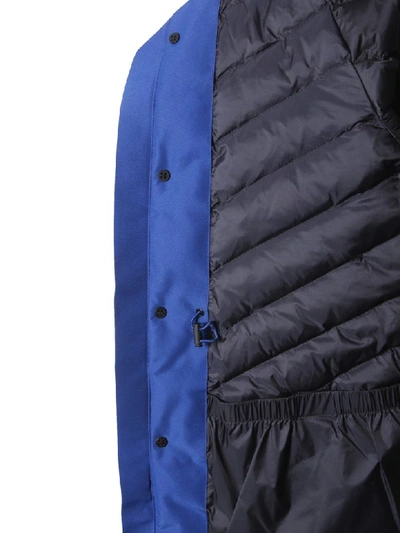 Shop Woolrich Storm Mountain Down Jacket In Blu