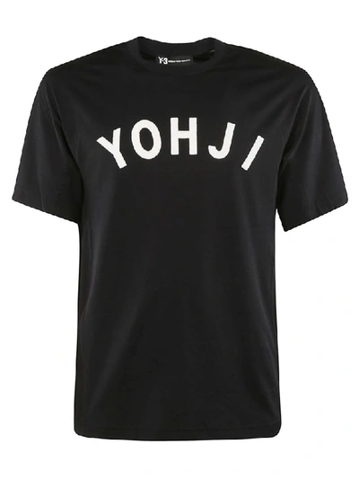 Shop Y-3 U Yohji Ss T-shirt In Black