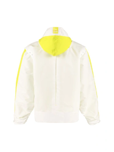 Shop Puma X Ader Error Hooded Windbreaker In White