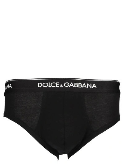 Shop Dolce & Gabbana Slip In Nero