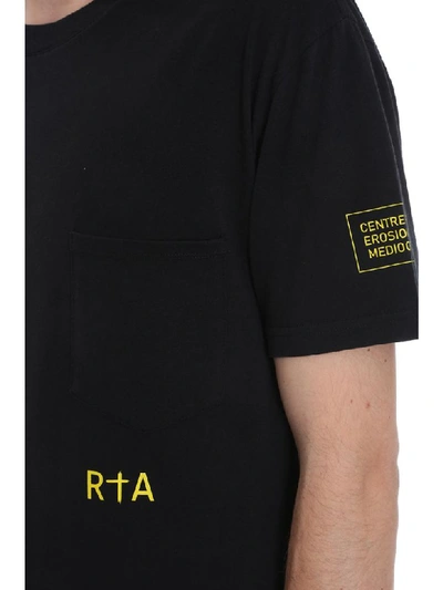 Shop Rta T-shirt In Black Cotton