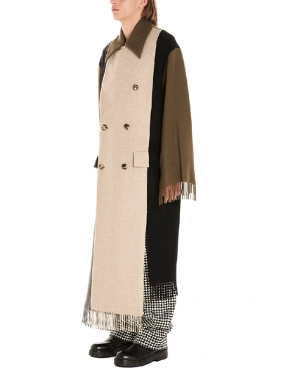 Shop Loewe Coat In Multicolor