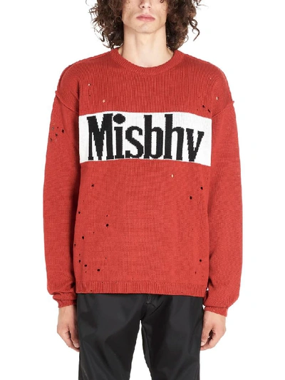 Shop Misbhv Sweater In Red