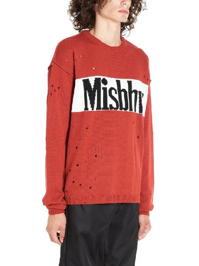 Shop Misbhv Sweater In Red