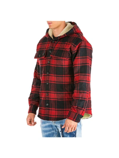 Shop Dsquared2 Cool Guy Jacket In Rosso