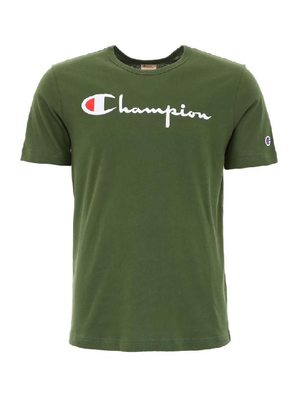 champion t shirt green