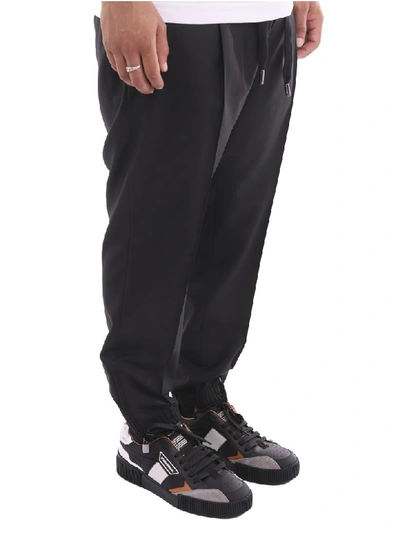 Shop Dolce & Gabbana Tailored Sweatpants In Black