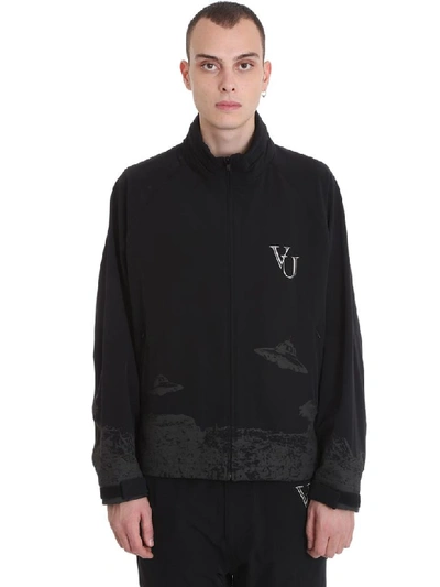 Shop Undercover Sweatshirt In Black Nylon