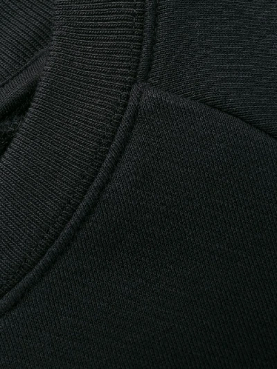 Shop Maison Kitsuné Kool Fox Print Jersey Sweatshirt In Bk Black
