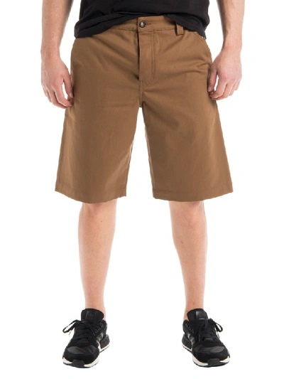Shop Kenzo Chino Shorts In Brown