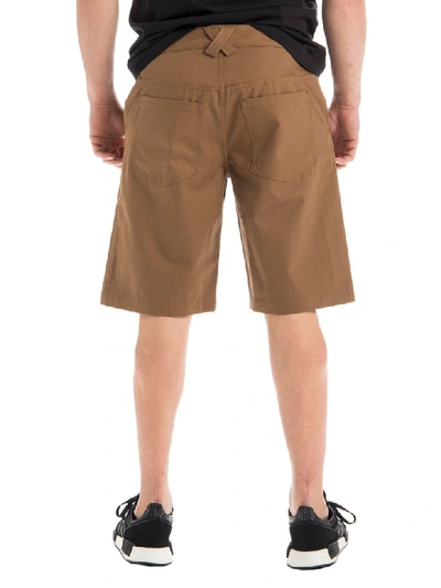 Shop Kenzo Chino Shorts In Brown