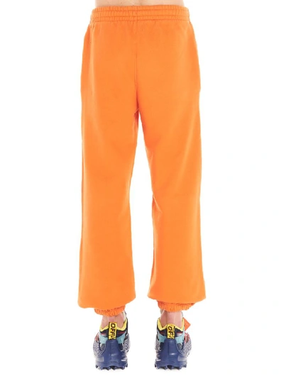 Shop Off-white Pants In Orange