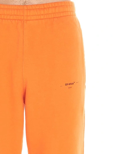 Shop Off-white Pants In Orange