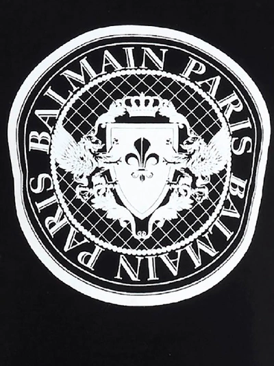 Shop Balmain Monnaie T-shirt In Black