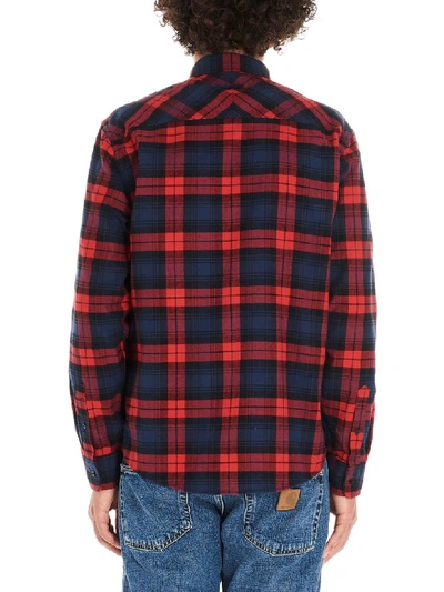 Shop Carhartt Pelkey Shirt In Red