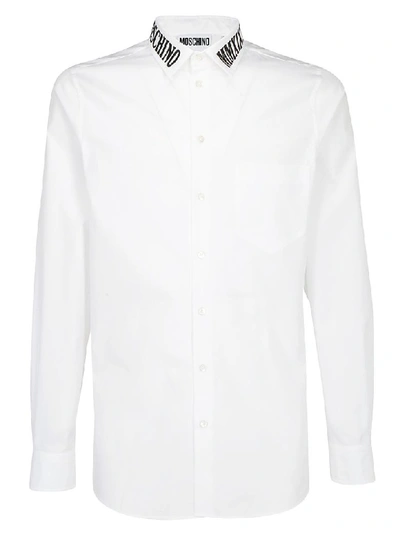 Shop Moschino Shirt In Bianco