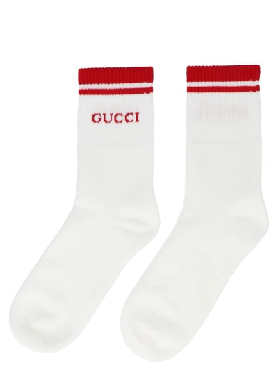 Shop Gucci Socks In White