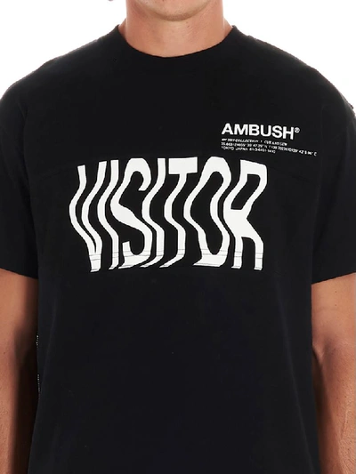 Shop Ambush Visitor T-shirt In Black