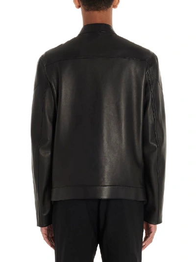 Shop Fendi Jacket In Black