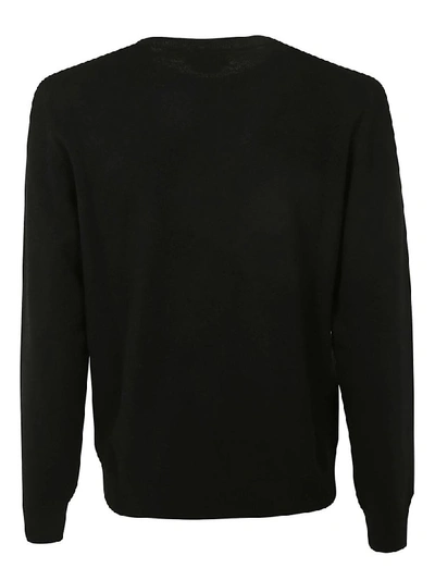 Shop Alexander Mcqueen Skull Detail Sweater In Black