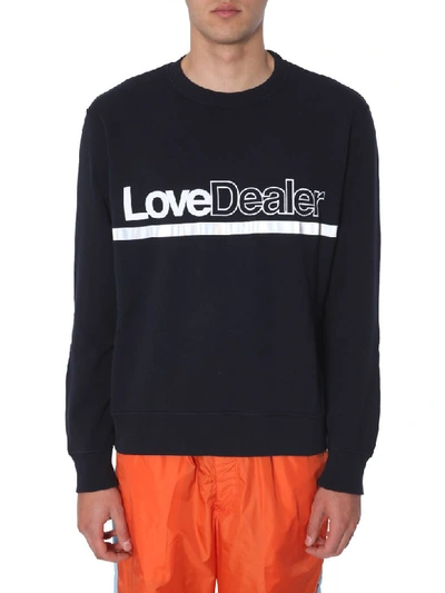 Shop Golden Goose Robbie Sweatshirt In Nero