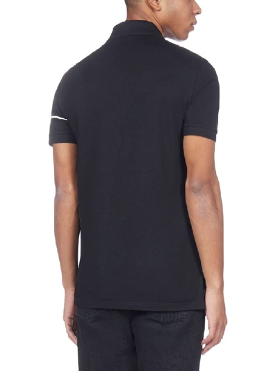 Shop Givenchy Wiht Logo Polo Shirt In Black