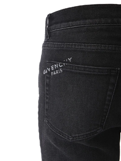 Shop Givenchy Slim Fit Jeans In Nero