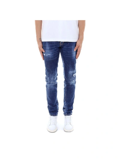 Shop Dsquared2 Slim Jean Jeans In Blue