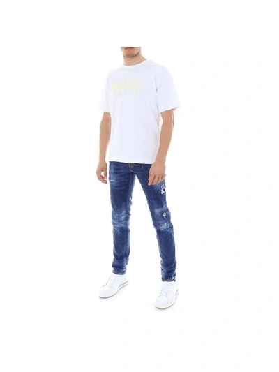 Shop Dsquared2 Slim Jean Jeans In Blue