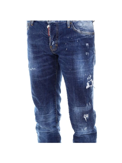 Shop Dsquared2 Slim Jean Jeans In Blue