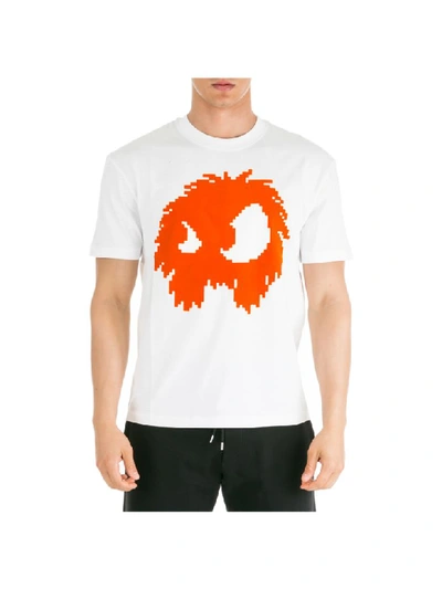 Shop Mcq By Alexander Mcqueen Mcq Alexander Mcqueen Chester Monster T-shirt In Bianco Ottico