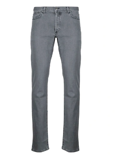 Shop Dior Jeans In Grey