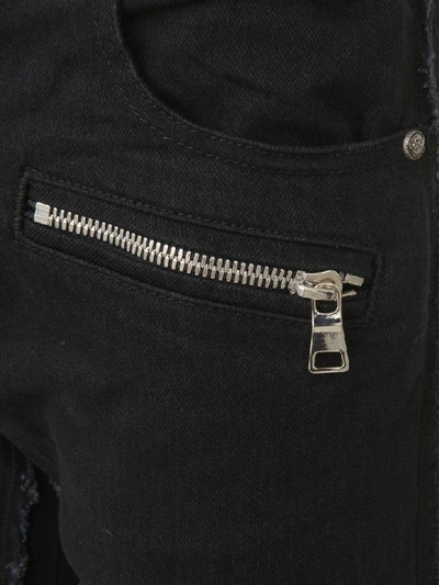 Shop Balmain Paris Jeans In Black