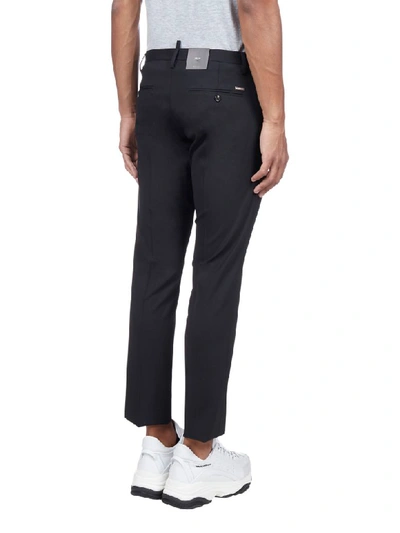 Shop Dsquared2 Trousers In Black