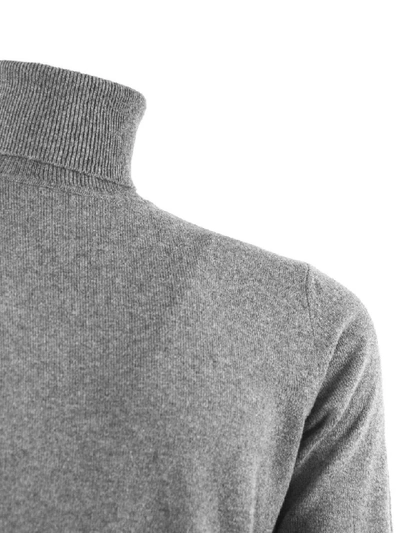 Shop Kangra Grey Merino Wool Sweater In Grigio