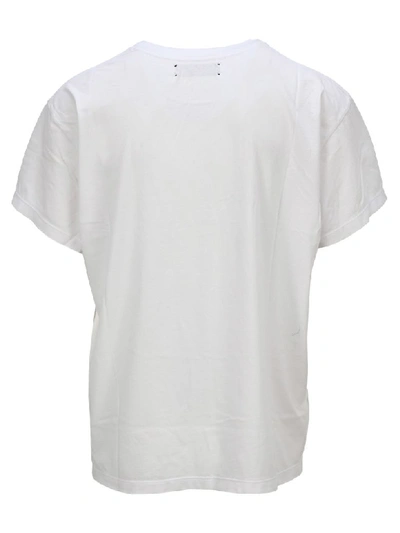 Shop Amiri Too Much Too Soon T-shirt In White