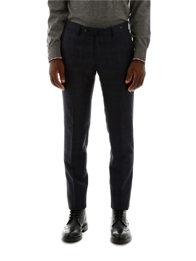 Shop Pt01 Slim Trousers In Navy (blue)
