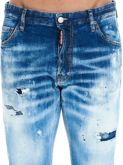 Shop Dsquared2 Cool Guy Jeans In Blue