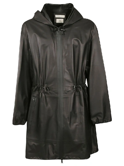 Shop Bottega Veneta Hidrology Coat In Black