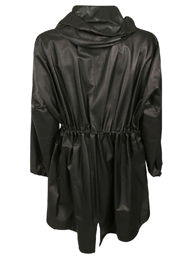 Shop Bottega Veneta Hidrology Coat In Black