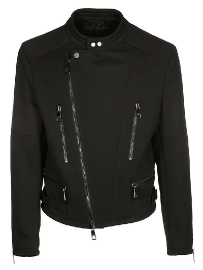 Shop Neil Barrett Biker Jacket In Black