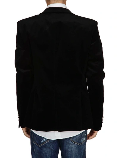 Shop Balmain Blazer Jacket In Black