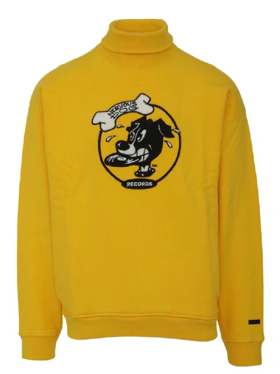 Shop Buscemi Sweatshirt In Yellow